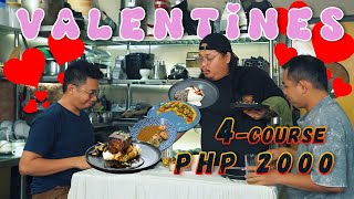 ₱2000 4 COURSE DATE NIGHT  Ninong Ry [upl. by Kassia]