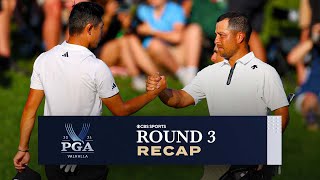 2024 PGA Championship ROUND 3 RECAP Morikawa Schauffele COLEAD heading into Sunday I CBS Sports [upl. by Lemuel]