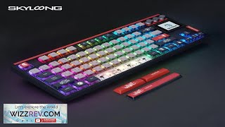 SKYLOONG GK87 PRO Spartan Mechanical Keyboard Triple Model Gateron 30 Switch PBT Review [upl. by Irved]