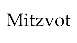 How to Pronounce Mitzvot [upl. by Idnaj]