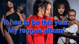 Rihanna plans to release her reggae album this year 2023British Vogue [upl. by Fihsak]