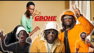 Dopenation shades Kuami Eugene with this HIT  DopeNation  Gbohe Visualizer Reaction [upl. by Olimac]