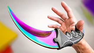 I Learned Karambit Knife Tricks with No Experience [upl. by Ebehp274]