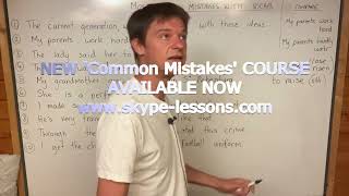 Common Mistakes with VOCAB 47 wwwskypelessonscom [upl. by Limay972]