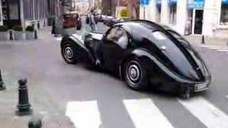 Bugatti Atlantic in Brussels by Free [upl. by Dadirac]