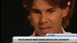 Rafa Nadal ib3 Interview [upl. by Eentrok]