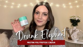 DRUNK ELEPHANT PROTINI POLYPEPTIDE CREAM  VALE A PENA HÁ ALTERNATIVAS  ESPECIAL DE NATAL 9 [upl. by Flodur]