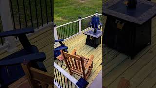 Deck build time lapse deck contractor craftsman upstatesc carpentry deckconstruction [upl. by Dnalhsa]