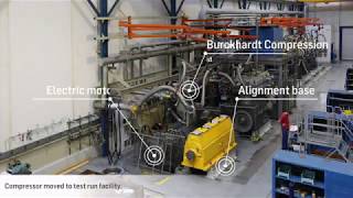 Burckhardt Compression Time Lapse of Compressor Overhaul [upl. by Mathews]