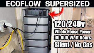 Surviving a 36 Hour Power Outage with the BIGGEST ECOFLOW DELTA PRO ULTRA  30KWH [upl. by Limaa]