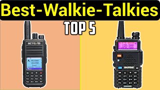 🤷‍♂️Best WalkieTalkies in 2024  Top 5 Best WalkieTalkies Buying Giuge [upl. by Loram184]