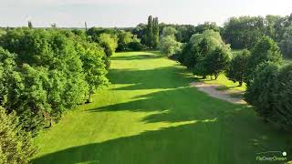 Golf de Beaune Levernois  drone aerial video  hole11 [upl. by Bartie63]