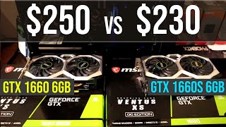 GTX 1660 vs GTX 1660 Super test in 8 games  1080p [upl. by Gennifer]