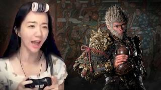 Becoming Rage Monkey 🤬Black Myth  Wukong l Korean Girl Rage Funny Game Play [upl. by Nuaj665]