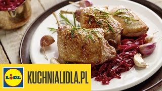 🍗 Tradycyjna kaczka konfitowana po czesku  Roman Paulus  Przepisy Kuchni Lidla [upl. by Frodine]