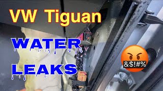 VW Tiguan leaking sunroof [upl. by Hsu]