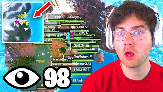 I Got 100 Players To Land In The Secret Cave In Chapter 5 Fortnite Unbelievable [upl. by Savitt]