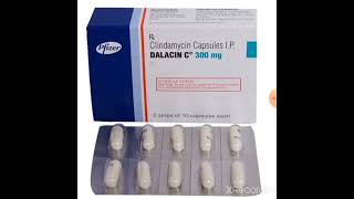 dalacin c 300 mg tablet use dose and side effects [upl. by Isleana]