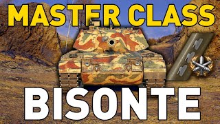 Bisonte Master Class in World of Tanks [upl. by Melquist381]