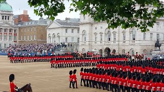 Trooping the Colour The Major Generals Review 2024 [upl. by Adnamor]