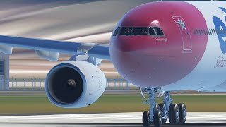 INFINITE FLIGHT  EDELWEISS AIR A330 FULL FLIGHT TIMELAPSE ZURICH ✈︎ HEATHROW [upl. by Assiralc]