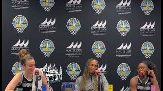 Chicago Sky Postgame Marina Mabrey amp Dana Evans 53024 [upl. by Deer]