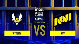 Vitality vs NAVI  IEM Cologne 2024  Grand Final [upl. by Stig913]