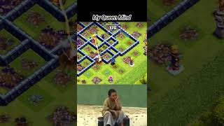 Real pain last second in clash of clans  shorts ytshorts trending supercell coc youtubeshorts [upl. by Netsirk]