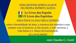 Dos Espíritos  Parte 2 Capítulo 1  com Claudio Conti 55  Terça às 21h ao Vivo  160924 [upl. by Amitie]