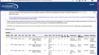 How to Register for Corequisite Classes  Gwinnett Technical College [upl. by Edris]