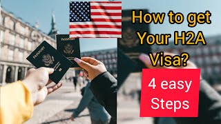 How to get your H2A Visa to work on a farm in America 4 steps [upl. by Moishe]