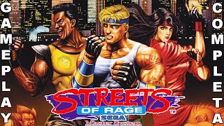 Streets of Rage Master System  Gameplay quotCompletaquot [upl. by Lamori]