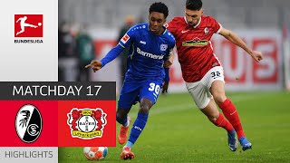 SC Freiburg  Bayer 04 Leverkusen 21  Highlights  Matchday 17 – Bundesliga 202122 [upl. by Oisangi]