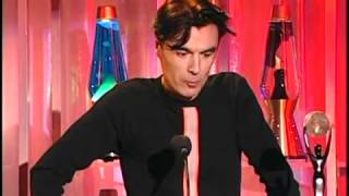 David Byrne Inducts David Bowie into the Rock and Roll Hall of Fame [upl. by Cybill]