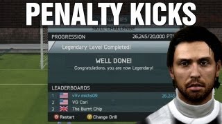 FIFA 14 Penalty Kick Skill Game Tutorial  Legendary Score Tips amp Tricks  How to Aim [upl. by Domela818]