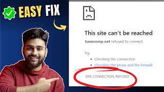 2024  Quickly Fix ERRCONNECTIONREFUSED Error [upl. by Onit]