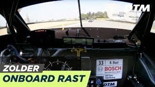 DTM Zolder 2019  René Rast Audi RS5 DTM  RELIVE Onboard Race 1 [upl. by Kiley915]