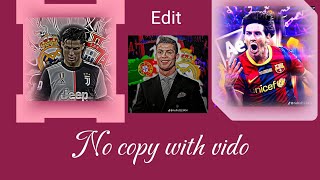 no copy with vido football video banano how to make with vidofootball [upl. by Lothair]