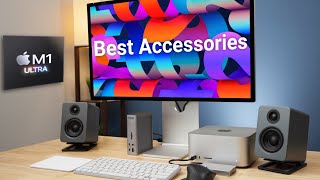 The BEST Accessories for Mac Studio [upl. by Kiel169]