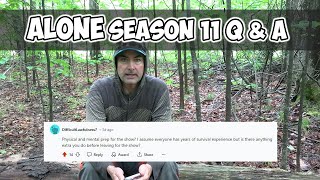 Alone Season 11 Q amp A with Contestant Dub Paetz [upl. by Jaan]