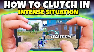 How to Clutch Everytime in Intense Situations  Improve Game Sense amp Close Range BGMI  Pubg Mobile [upl. by Oates336]