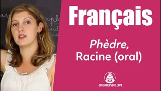 Phèdre Racine  préparation à loral  Français  1re  Les Bons Profs [upl. by Hollister]