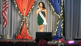 Yeev Yvonne Vaj Intro  Miss Hmong CA Pageant  Sacramento Hmong New Year 20242025 [upl. by Leirda197]