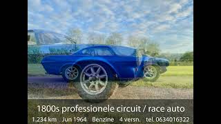 Volvo 1800S professionele circuit  race auto [upl. by Yatnuahs]