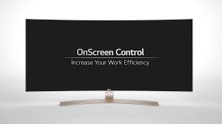 LG UltraWide™ Monitor  OnScreen Control [upl. by Itram]