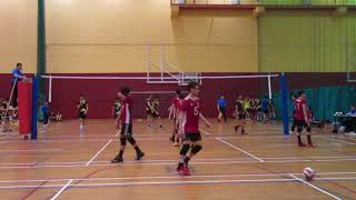 2018 A Div National Semi Final Boys NYJC vs VJC 31 set 2 [upl. by Anowahs]