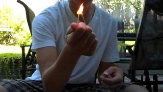 How To Light A Match On Glass HD [upl. by Pace]