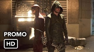 The Flash 1x08 Promo quotFlash vs Arrowquot HD FlashArrow Crossover Event [upl. by Wolbrom]