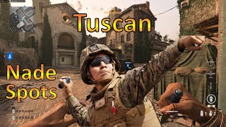 NADE SPOTS Tuscan  Call of Duty Vanguard [upl. by Emile]