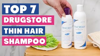 Best Drugstore Shampoo for Thin Hair Revealed [upl. by Ilrak]